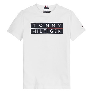 Tommy Hilfiger - Logo Tee SS, White