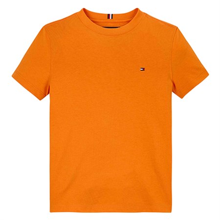 Tommy Hilfiger - Essential Cotton Tee, Orange Thunder