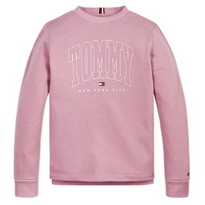 Tommy Hilfiger - Bold Varsity Sweatshirt, Broadway Pink