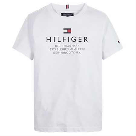 Tommy Hilfiger - TH Logo T-shirt SS, White