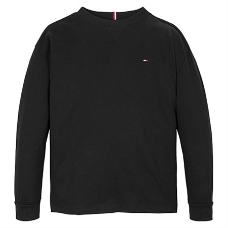 Tommy Hilfiger - Essential Tee LS, Black