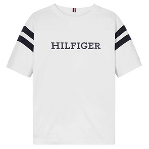 Tommy Hilfiger - Monotype Varsity T-shirt SS, White