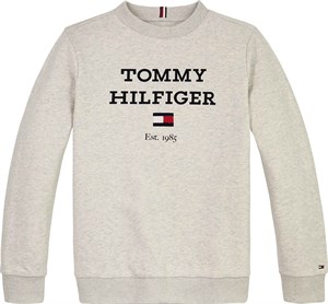 Tommy Hilfiger - Logo Sweatshirt, New Light Grey Heather