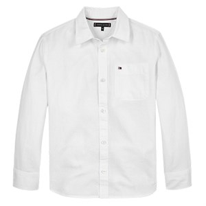 Tommy Hilfiger - Hemp Shirt LS, White