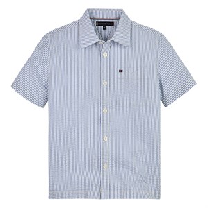 Tommy Hilfiger - Seersucker Stripe Shirt SS, Blue Spell Stripe