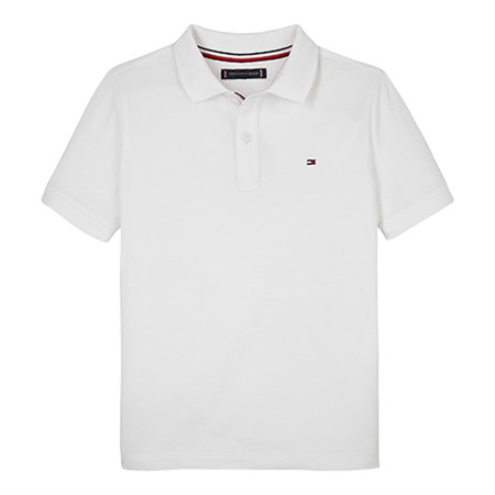 Tommy Hilfiger - Flag Polo SS, Bright White