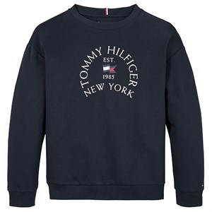 Tommy Hilfiger - Nautical Arch Print Fleece CN, Desert Sky