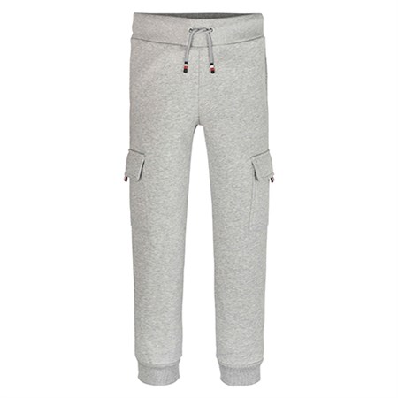 Tommy Hilfiger - Monotype Fleece Reg. Cargo Sweatpants, Light Grey Heather