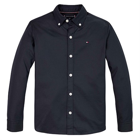 Tommy Hilfiger - Dobby Regular Shirt, Desert Sky