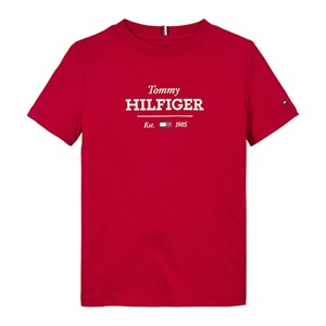 Tommy Hilfiger - Monotype 1985 Reg T-shirt SS, Medium Red