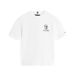 Tommy Hilfiger - Photo Print Slub T-Shirt, White
