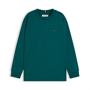 Tommy Hilfiger - Essential Flag Embroidery Long Sleeve T-Shirt, Rural Green
