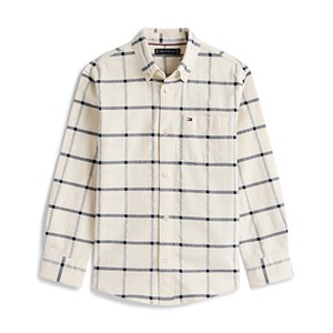 Tommy Hilfiger - Window Pane Check Shirt, LS White Check