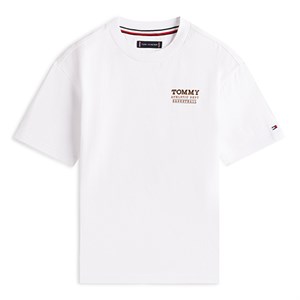 Tommy Hilfiger - Basketball Graphic T-shirt SS, White
