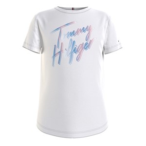 Tommy Hilfiger - Script Print T-shirt SS, White
