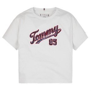 Tommy Hilfiger - Tommy Sequins Tee SS, White
