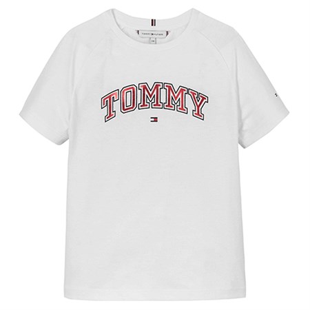 Tommy Hilfiger - Varsity Foil Reg Tee SS, White