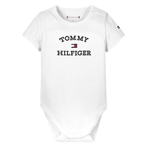Tommy Hilfiger - Baby TH Logo Body SS, White