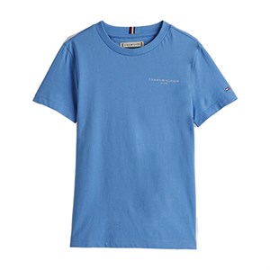 Tommy Hilfiger - Unisex Mini Corp Logo Tee, Blue Spell