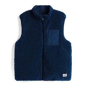 Tommy Hilfiger - Reversible Teddy Nylon Vest, Dark Night Navy