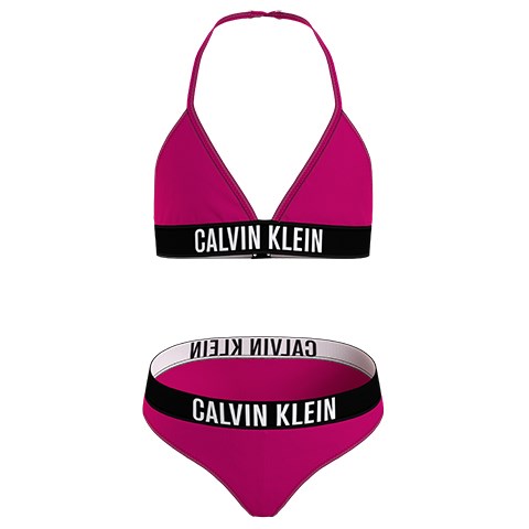 Calvin Klein - Triangle Bikini Set - Royal Pink