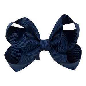 Little Wonders - Kamilla Sløjfe 8 cm - Grosgrain, Navy
