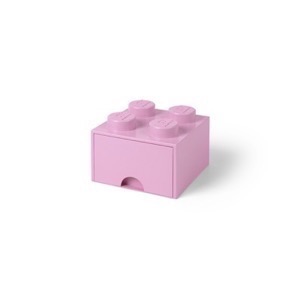 Lego Drawer brick 4 - Light purple