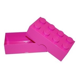 Lego Madkasse - Pink