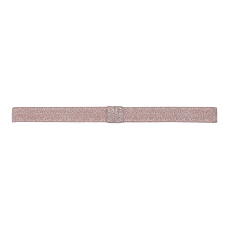 Little Wonders - Olivia - Elastik hårbånd til sløjfer, Støvet Rosa Glitter