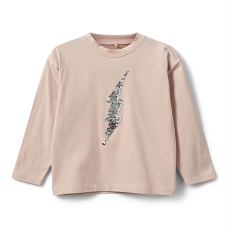 Sofie Schnoor Kids - Pernillask T-shirt LS, Leaf Light Rose