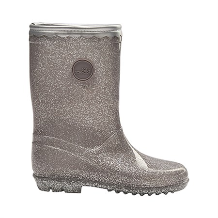 Sofie Schnoor Kids, Gummistøvle Uden Foer / Rubber boot W/O Lining, Silver