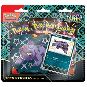 POKEMON -    Pokémon Tech Sticker - Scarlet & Violet - Paldean Fates - Shiny Maschiff