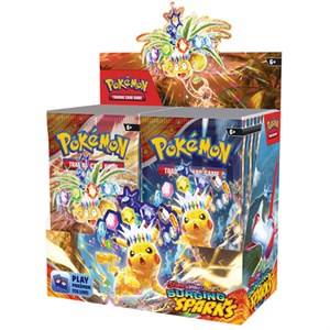 POKEMON - Scarlet & Violet, Surging Sparks Booster SV8 - Display Med 36 Booster packs