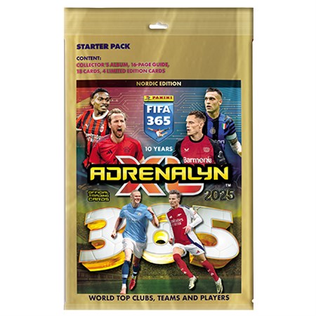 Panini - FIFA 365 AdrenalynXL 2025 Starter Pack - Nordic Edition