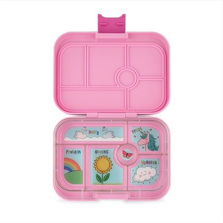 Yumbox - Madkasse Original (6 Rum), Power Pink / Unicorn
