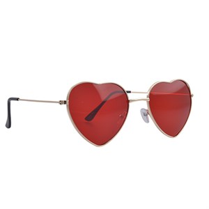 Höjtryk - Hjerte Solbriller, Rød