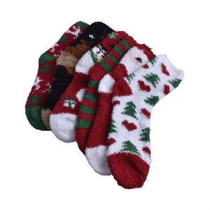 Höjtryk - Cozy Christmas Socks Kids, 6 Varianter
