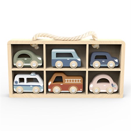 Speedy Monkey - Car Display Case W/6 Vehicles