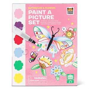 Tiger Tribe - Paint A Picture - Butterflies & Flowers