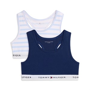 Tommy Hilfiger - 2 Pak Bralette Print, Breton Blue / Preppy Navy