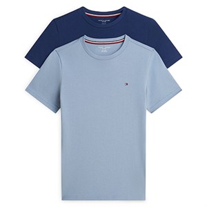 Tommy Hilfiger - 2 Pak T-shirt SS, Brisk Blue / Preppy Navy