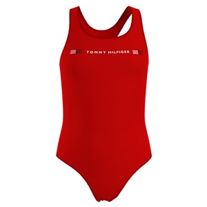 Tommy Hilfiger - One Piece Badedragt, Primary Red
