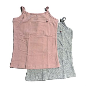 Tommy Hilfiger - 2 Pk Camisole, Foggy Pink / Light Grey Heather