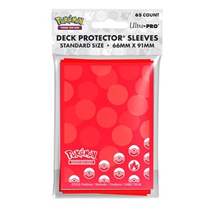 POKEMON - Deck Pro Poke Energy Fire Sleeves 65 Stk.