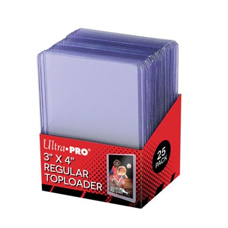 POKEMON - Toploader 3x4" Clear Regular Plastlommer - 25 stk.
