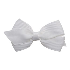 Little Wonders - Viola Sløjfe 6 cm flad - GrosGrain, Off White