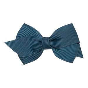 Little Wonders - Viola Sløjfe 6 cm flad - Grosgrain, Military Blue