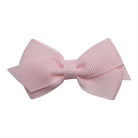 Little Wonders - Viola Sløjfe 6 cm flad - Grosgrain, Powder Pink (lyserød)