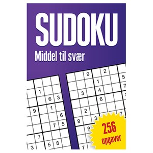 Legind - Sudoku - Middel Til Svær, 256 opgaver