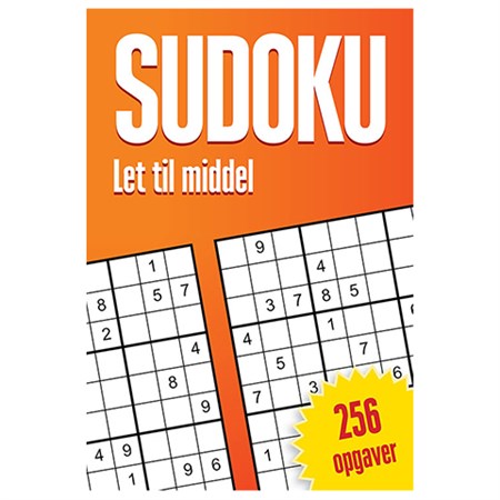 Legind - Sudoku - Let Til Middel, 256 opgaver